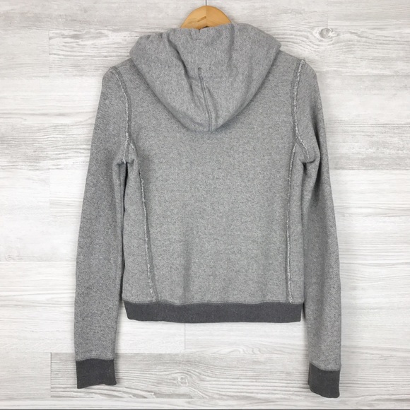 American Eagle Gray Graphic Hoodie Size S - Picture 4 of 6